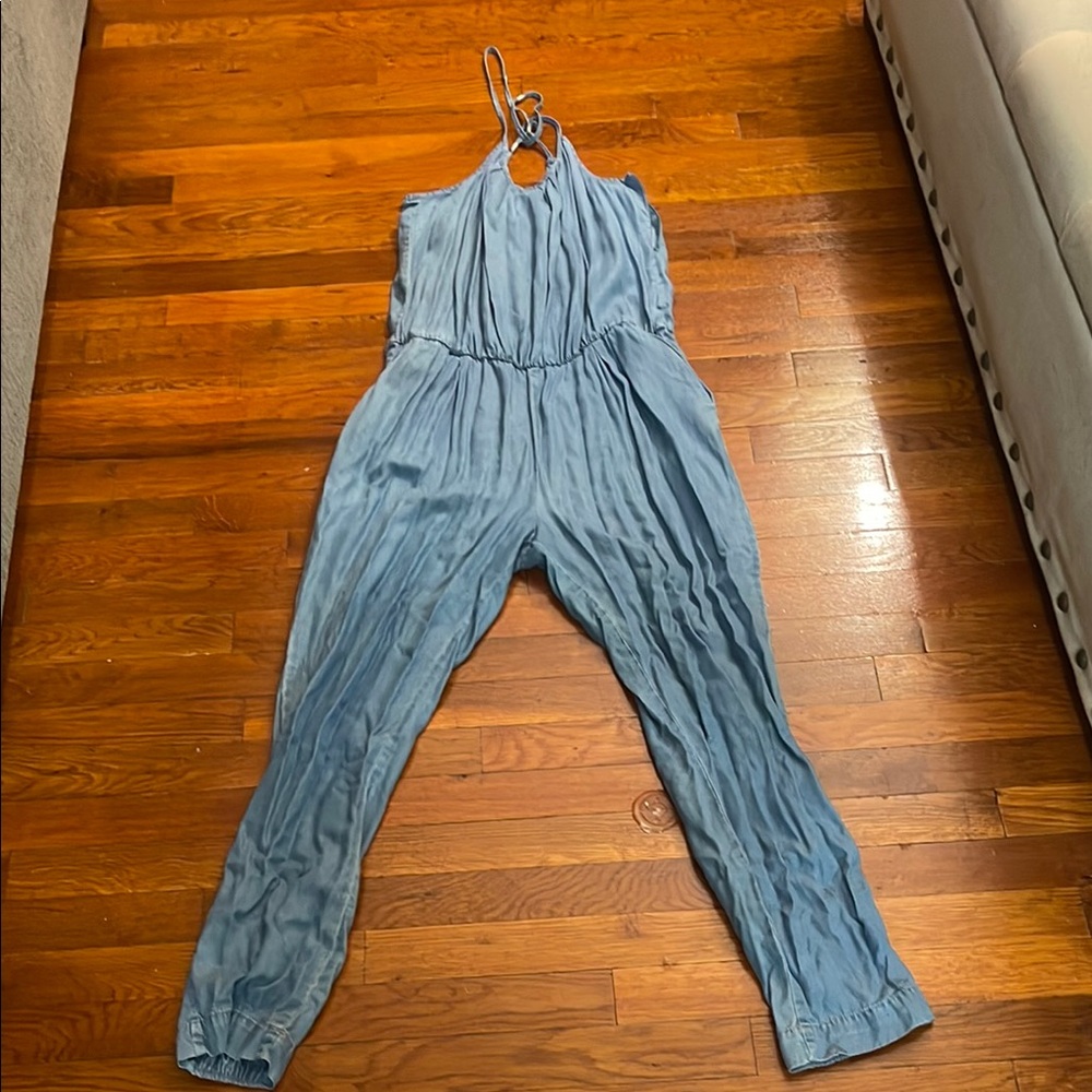 Women's Blue Jumpsuit